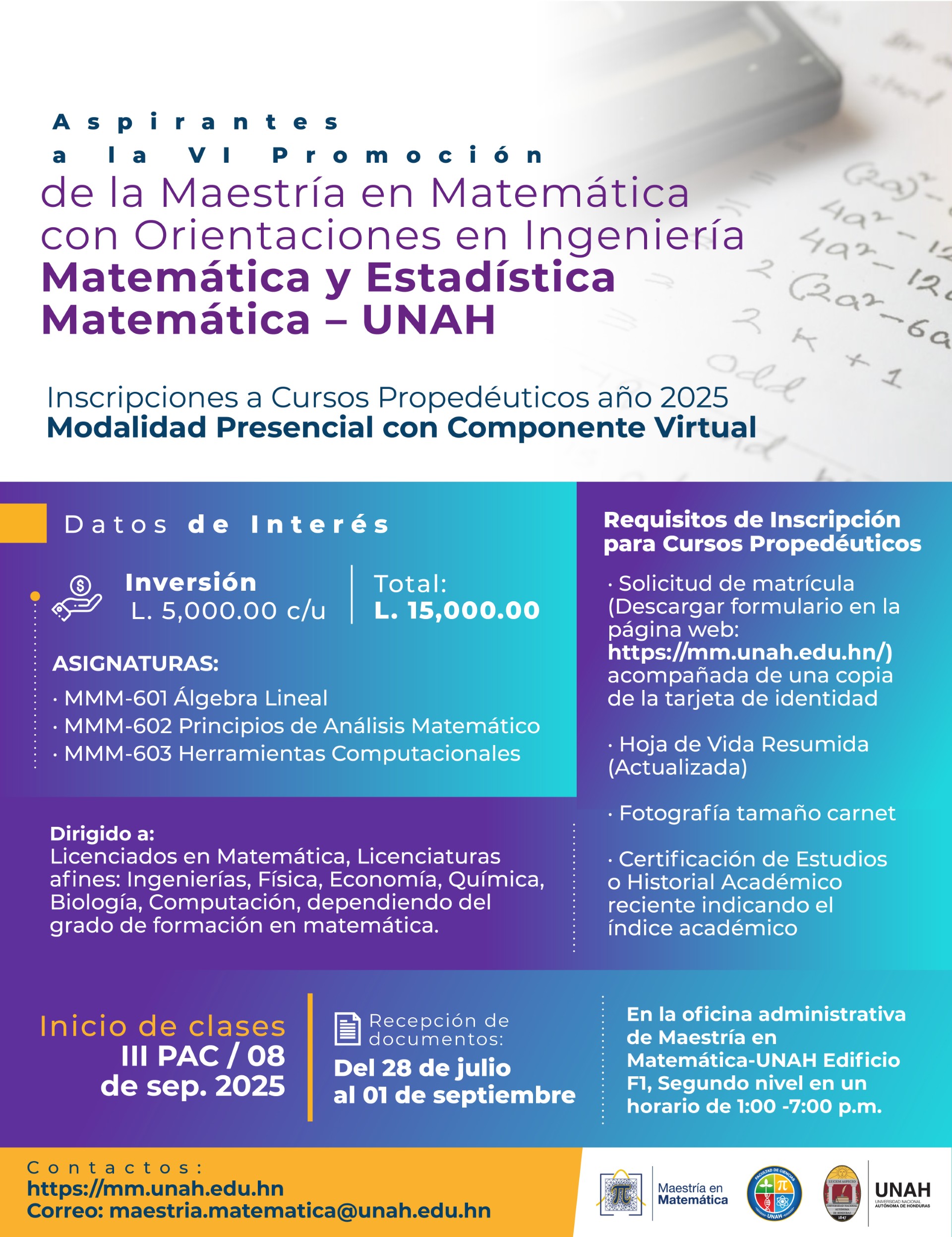 Cursos Propedéuticos VI promoción